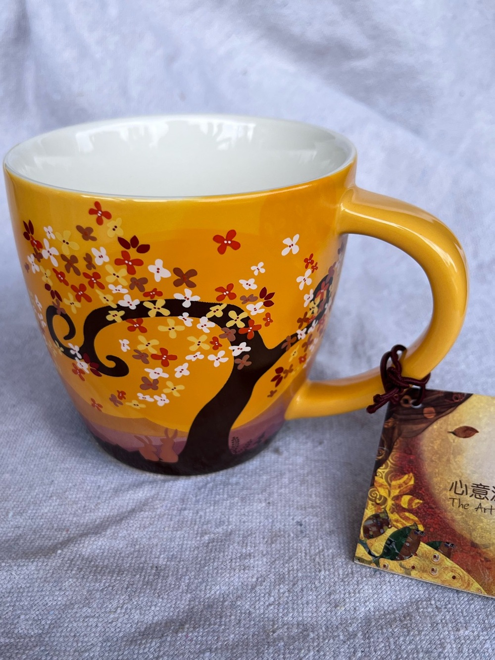 Starbucks 2012 The Art of Giving Mug 14oz Original Hang Tag Asian Exclusive